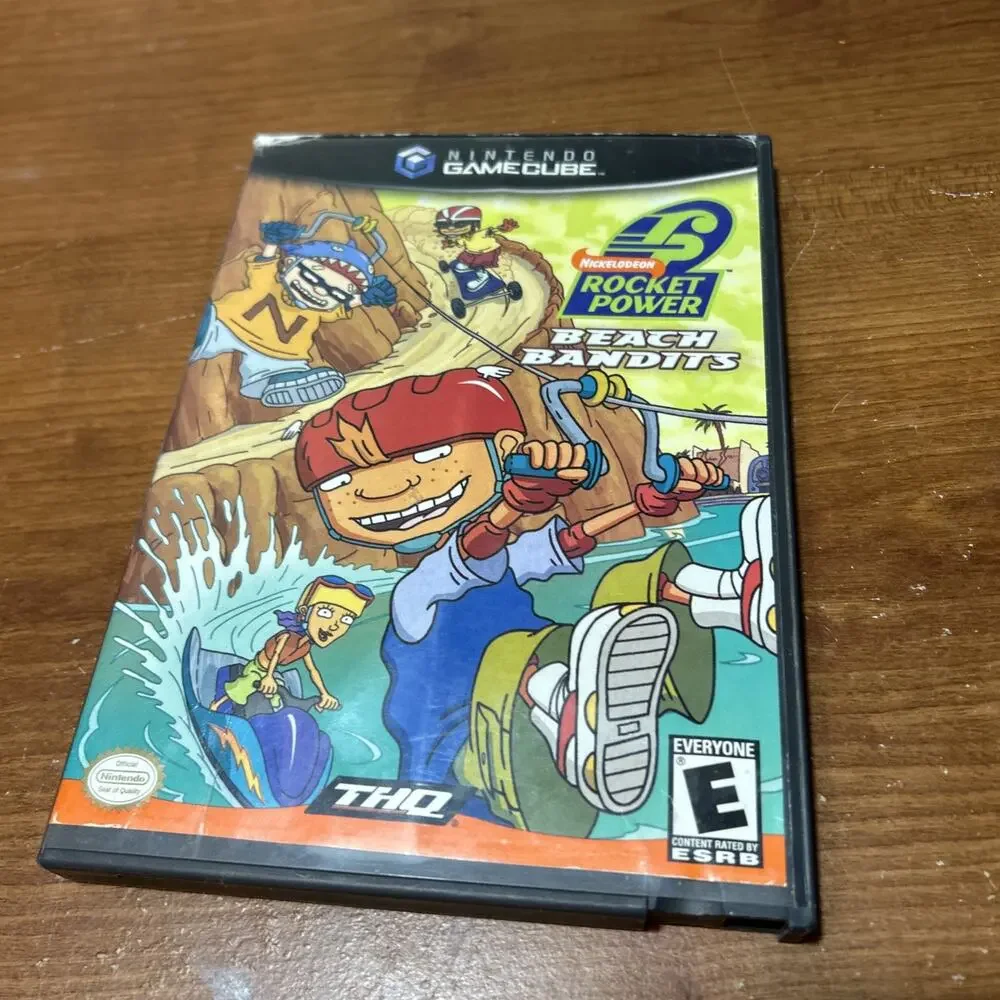Rocket Power: Beach Bandits (Nintendo Game Cube, 2002) Free Shipping